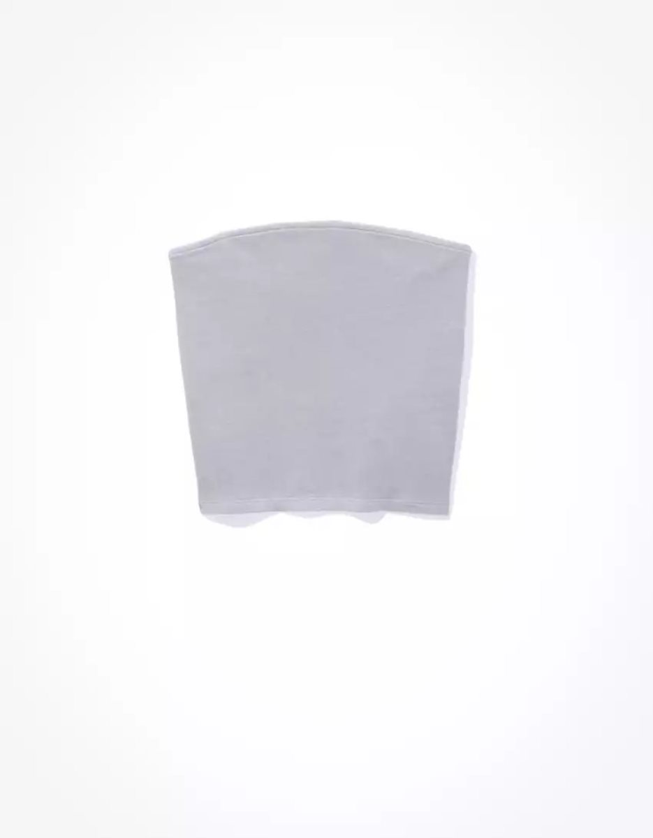 Debardeur American Eagle AE Jersey Tube Grise Femme | XWW-31465417